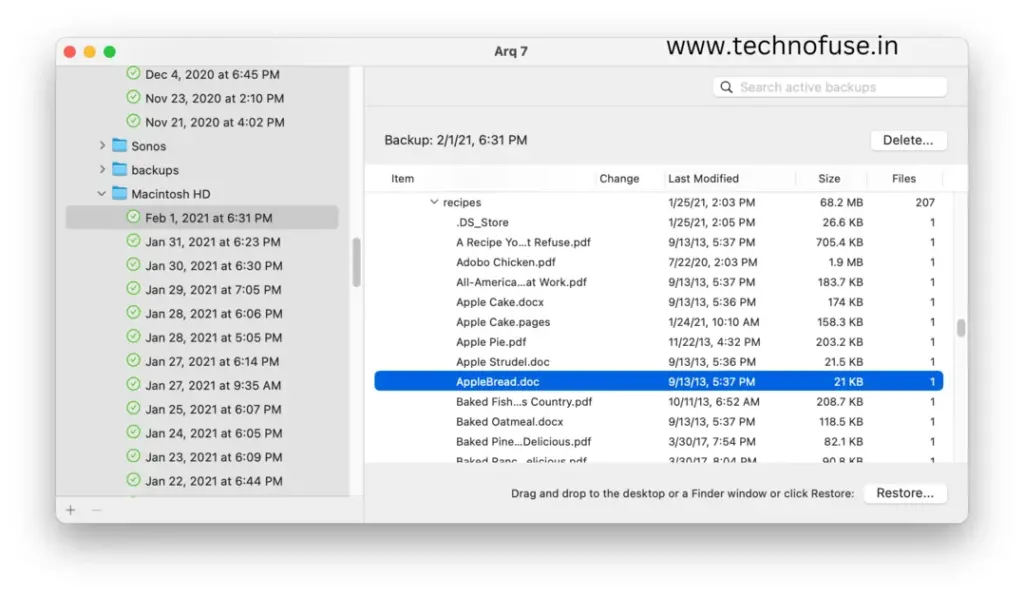 Arq 7 Backup Review