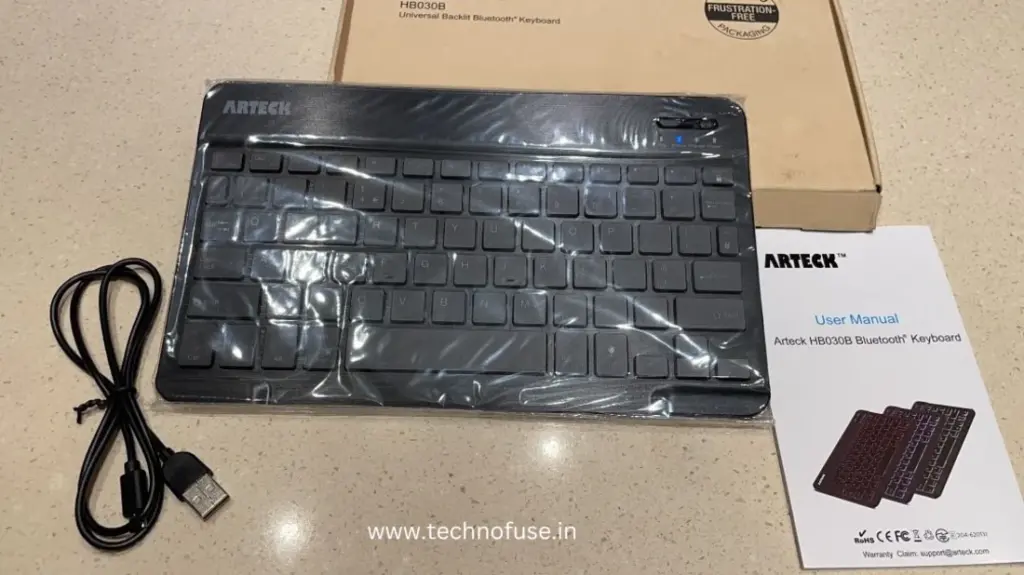 Arteck HB030B Wireless Bluetooth Keyboard Review